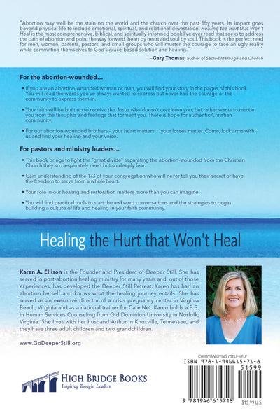 (10 COPIES @ 15% OFF) Healing the Hurt that Won't Heal