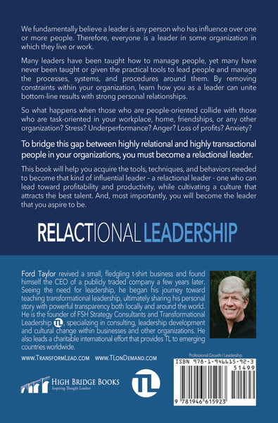 Relactional Leadership: When Relationships Collide with Transactions (Practical Tools for Every Leader) - by Ford Taylor