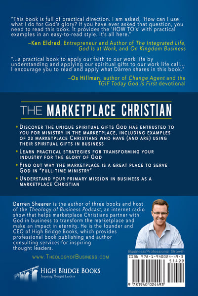 (10 COPIES @ 15% OFF) The Marketplace Christian - PAPERBACK