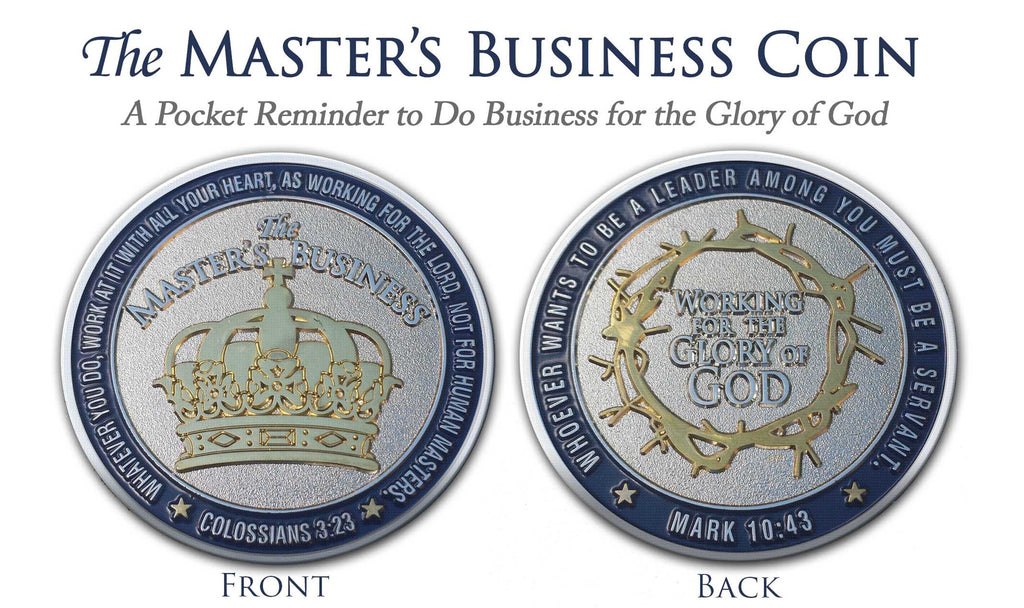 The Master’s Business Coin: Gift Coin for Christian Business Professionals